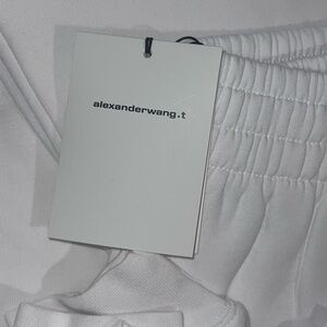Alexander Wang White Sweatpants